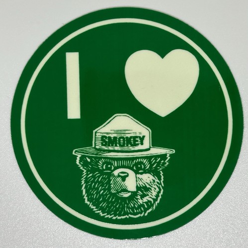 Smokey bear glow the - smokey, dark