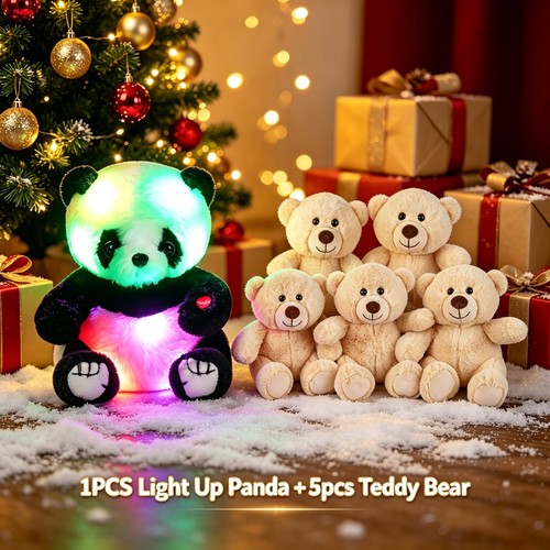 Light up panda rabbit - light,